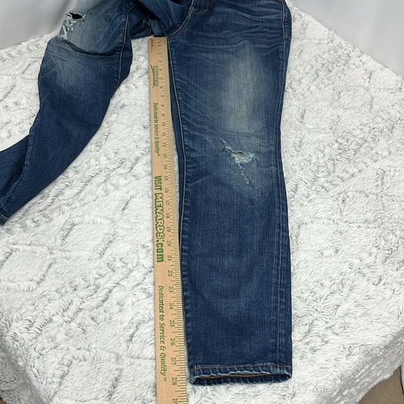Madewell Skinny Skinny Distressed Denim jeans size 30 - Picture 8 of 11